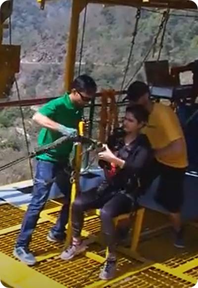 Fatima Sana Shaikh India’s highest Giant Swing